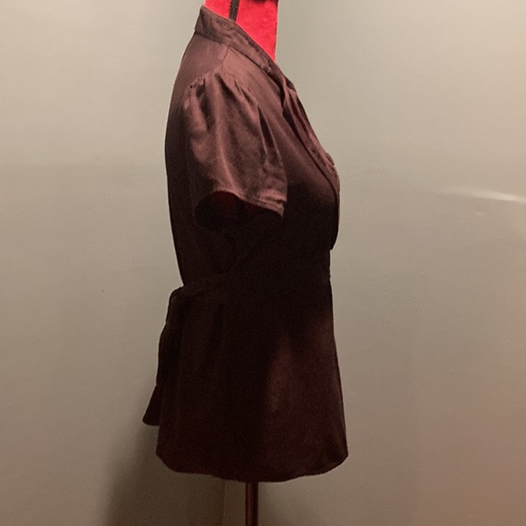 BCBG Generation Black Cotton Top Size Medium - Picture 4 of 11